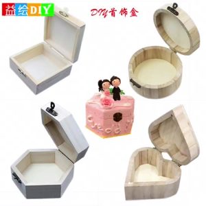 Wooden DIY creative jewelry box for children and babies, directly from the manufacturer, popular educational and developmental toy