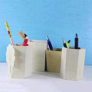 Manufacturer direct sales of wooden blank DIY pen holders, creative early education and intellectual toys for infants and toddlers, hot-selling export items