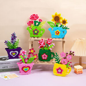 Teacher's Day gift: DIY non-woven fabric bouquet material kit, Mother's Day pot trimming children's handmade crafts