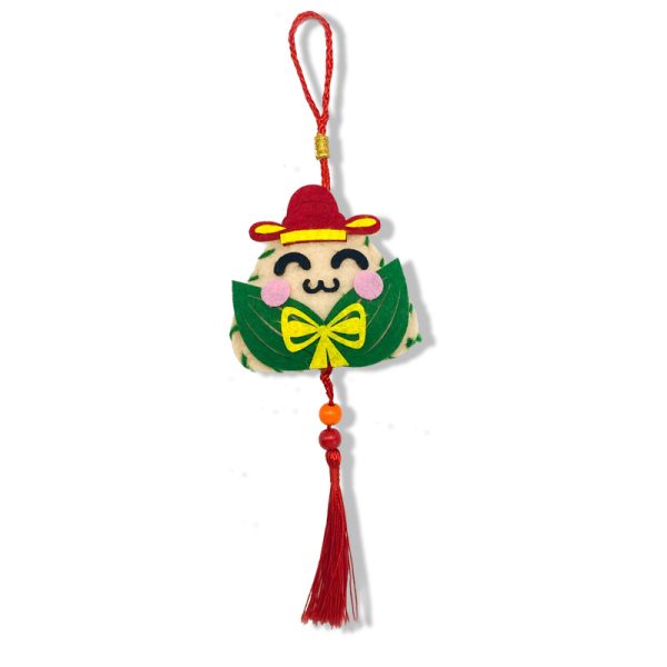Dragon Boat Festival Rice Dumpling Sachet Non-woven Fabric Hand-sewn Rice Dumpling Hanging Decoration Children's Cartoon High-Zong DIY Materials Pack - 图片 4